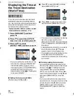 Preview for 58 page of Panasonic Lumix DMC-FX100 Operating Instructions Manual