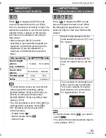 Preview for 63 page of Panasonic Lumix DMC-FX100 Operating Instructions Manual