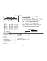 Предварительный просмотр 36 страницы Panasonic Lumix DMC-FX10EB Service Manual