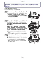 Preview for 17 page of Panasonic LUMIX DMC-FX150 Operating Instructions Manual