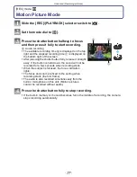 Preview for 77 page of Panasonic LUMIX DMC-FX150 Operating Instructions Manual