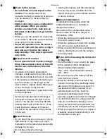 Preview for 4 page of Panasonic LUMIX DMC-FX2EB Operating Instructions Manual