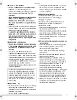 Preview for 3 page of Panasonic LUMIX DMC-FX2GC Operating Instructions Manual