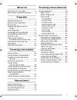 Preview for 5 page of Panasonic LUMIX DMC-FX2GC Operating Instructions Manual