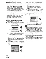 Preview for 56 page of Panasonic Lumix DMC-FX30 Operating Instructions Manual