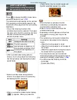 Preview for 79 page of Panasonic LUMIX DMC-FX33 Operating Instructions Manual