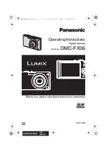Preview for 1 page of Panasonic Lumix DMC-FX36 Operating Instructions Manual