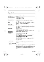 Предварительный просмотр 117 страницы Panasonic Lumix DMC-FX36 Operating Instructions Manual