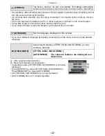 Preview for 32 page of Panasonic LUMIX DMC-FX37 Operating Instructions Manual