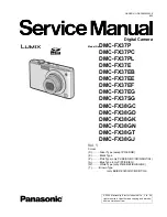 Preview for 1 page of Panasonic Lumix DMC-FX37E Service Manual