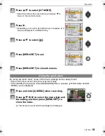 Preview for 19 page of Panasonic LUMIX DMC-FX38 Operating Instructions Manual