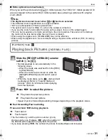 Preview for 31 page of Panasonic LUMIX DMC-FX38 Operating Instructions Manual