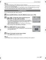 Preview for 87 page of Panasonic LUMIX DMC-FX38 Operating Instructions Manual