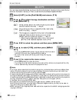 Preview for 88 page of Panasonic LUMIX DMC-FX38 Operating Instructions Manual