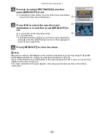 Preview for 83 page of Panasonic LUMIX DMC-FX40 Operating Instructions Manual