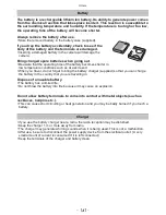 Preview for 141 page of Panasonic LUMIX DMC-FX40 Operating Instructions Manual