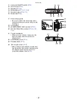 Preview for 8 page of Panasonic LUMIX DMC-FX48 Operating Instructions Manual