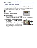 Preview for 54 page of Panasonic LUMIX DMC-FX48 Operating Instructions Manual