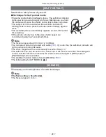 Preview for 61 page of Panasonic LUMIX DMC-FX48 Operating Instructions Manual