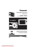 Предварительный просмотр 1 страницы Panasonic LUMIX DMC-FX50 Operating Instructions Manual