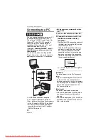 Предварительный просмотр 92 страницы Panasonic LUMIX DMC-FX50 Operating Instructions Manual