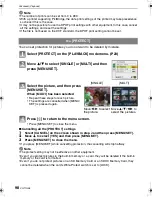 Preview for 98 page of Panasonic LUMIX DMC-FX500 Operating Instructions Manual