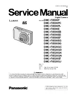 Preview for 1 page of Panasonic Lumix DMC-FX500E Service Manual