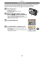 Предварительный просмотр 26 страницы Panasonic LUMIX DMC-FX520 Operating Instructions Manual