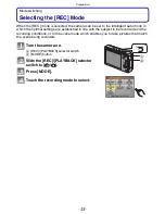 Предварительный просмотр 35 страницы Panasonic LUMIX DMC-FX520 Operating Instructions Manual