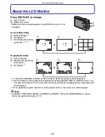 Предварительный просмотр 51 страницы Panasonic LUMIX DMC-FX520 Operating Instructions Manual