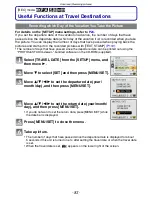 Предварительный просмотр 83 страницы Panasonic LUMIX DMC-FX520 Operating Instructions Manual