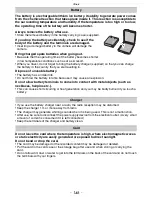 Предварительный просмотр 146 страницы Panasonic LUMIX DMC-FX520 Operating Instructions Manual