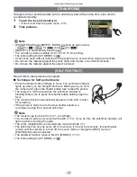 Preview for 73 page of Panasonic Lumix DMC-FX550 Operating Instructions Manual