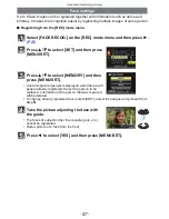 Preview for 87 page of Panasonic Lumix DMC-FX550 Operating Instructions Manual