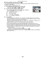 Preview for 100 page of Panasonic Lumix DMC-FX550 Operating Instructions Manual