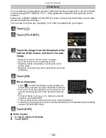 Preview for 123 page of Panasonic Lumix DMC-FX550 Operating Instructions Manual