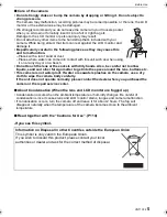 Preview for 5 page of Panasonic LUMIX DMC-FX580 Operating Instructions Manual