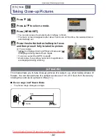 Предварительный просмотр 54 страницы Panasonic LUMIX DMC-FX60 Operating Instructions Manual