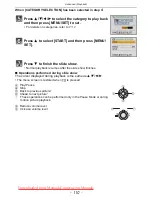 Предварительный просмотр 110 страницы Panasonic LUMIX DMC-FX60 Operating Instructions Manual