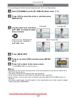 Предварительный просмотр 123 страницы Panasonic LUMIX DMC-FX60 Operating Instructions Manual