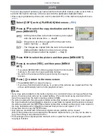 Предварительный просмотр 132 страницы Panasonic LUMIX DMC-FX60 Operating Instructions Manual