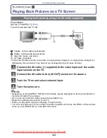 Предварительный просмотр 142 страницы Panasonic LUMIX DMC-FX60 Operating Instructions Manual