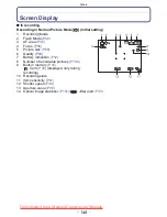 Предварительный просмотр 146 страницы Panasonic LUMIX DMC-FX60 Operating Instructions Manual