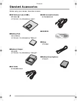 Preview for 8 page of Panasonic Lumix DMC-FX7 Operating Instructions Manual