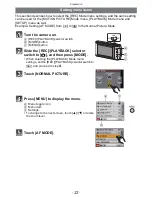 Preview for 23 page of Panasonic Lumix DMC-FX70 Operating Instructions Manual