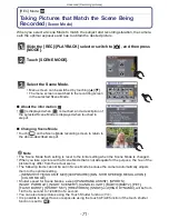 Preview for 71 page of Panasonic Lumix DMC-FX70 Operating Instructions Manual