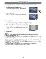 Preview for 74 page of Panasonic Lumix DMC-FX70 Operating Instructions Manual