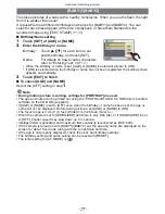 Preview for 77 page of Panasonic Lumix DMC-FX70 Operating Instructions Manual