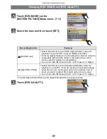 Preview for 88 page of Panasonic Lumix DMC-FX70 Operating Instructions Manual