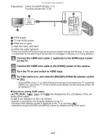 Предварительный просмотр 57 страницы Panasonic Lumix DMC-FX700 Operating Instructions Manual